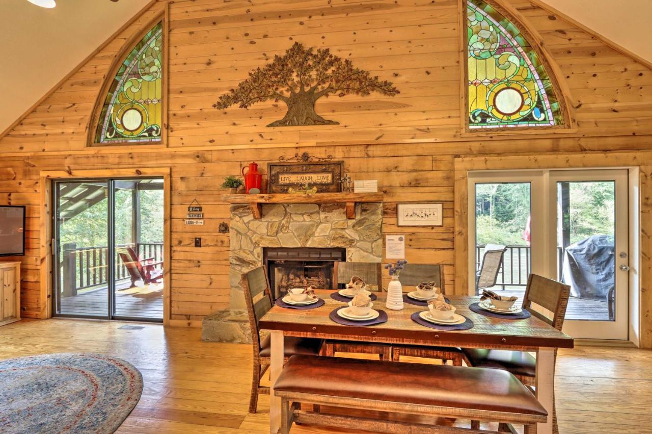 Rivers Edge - Ultimate Riverfront Getaway Hayesville Eksteriør bilde